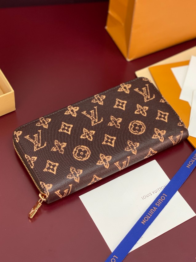 ルイヴィトン ブランド コピー モノグラム ラウンドファスナー長財布 大容量収納モデル 正確な刻印_3