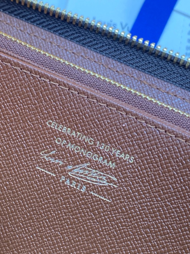 ルイヴィトン ブランド コピー モノグラム ラウンドファスナー長財布 大容量収納モデル 正確な刻印_10