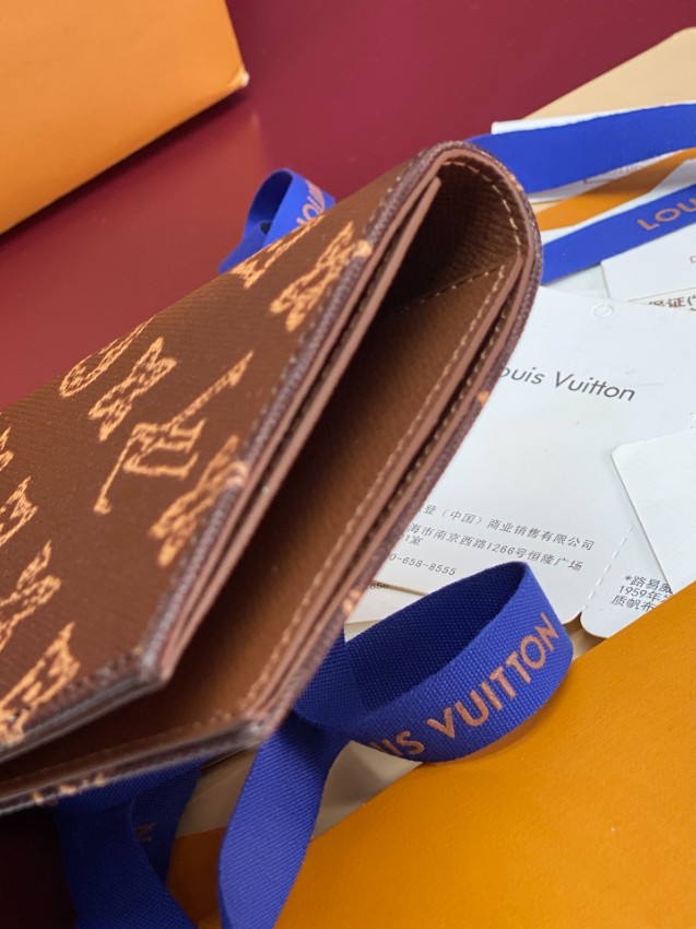 ルイヴィトン n級 モノグラム 二つ折り財布 コンパクトウォレット スリム設計 高再現度_10