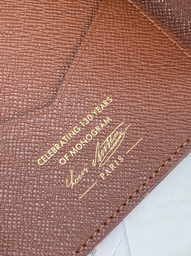 ルイヴィトン n級 モノグラム 二つ折り財布 コンパクトウォレット スリム設計 高再現度_9