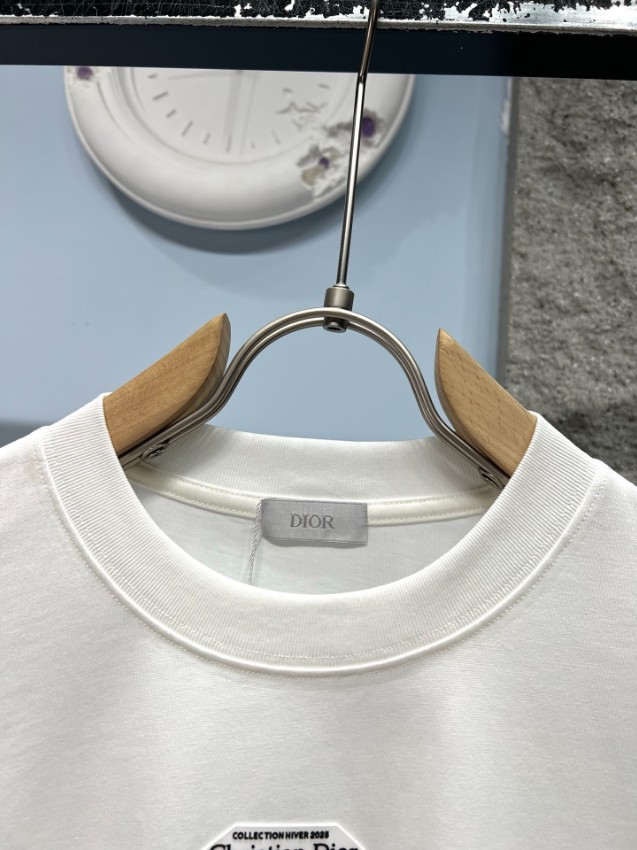 ディオール n級 半袖Tシャツ ミニロゴデザイン シンプルスタイル 高品質_3