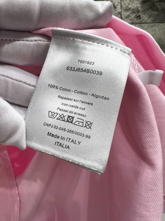 ディオール ハイブランド 半袖Tシャツ ミニロゴ刺繍 シンプルデザイン 快適な着心地_7