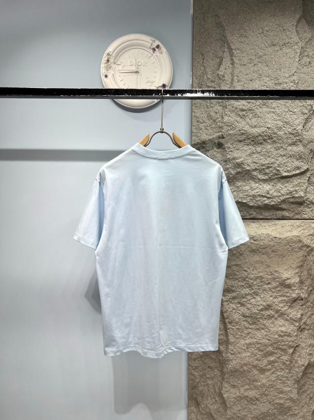 ディオール 格安 半袖Tシャツ ミニロゴ刺繍 クリーンデザイン 高再現度_2