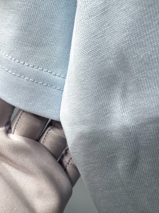 ディオール 格安 半袖Tシャツ ミニロゴ刺繍 クリーンデザイン 高再現度_5