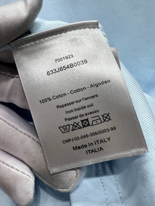 ディオール 格安 半袖Tシャツ ミニロゴ刺繍 クリーンデザイン 高再現度_8