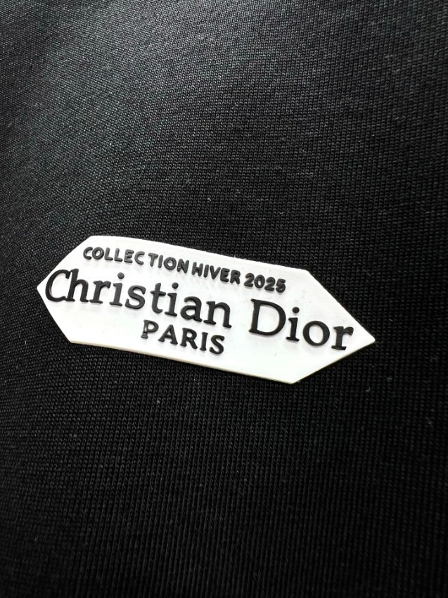 ディオール 本物級コピー 半袖Tシャツ ミニロゴ刺繍 ミニマルデザイン 精密ディテール_8