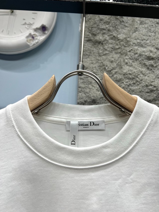 ディオール n級 半袖Tシャツ 刺繍ロゴデザイン カジュアルスタイル 上質感_3