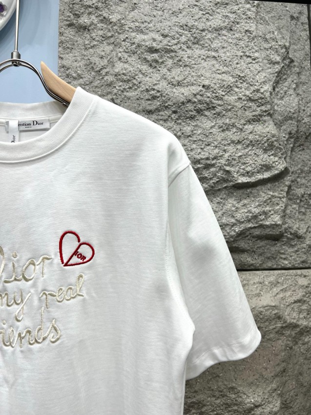 ディオール n級 半袖Tシャツ 刺繍ロゴデザイン カジュアルスタイル 上質感_8