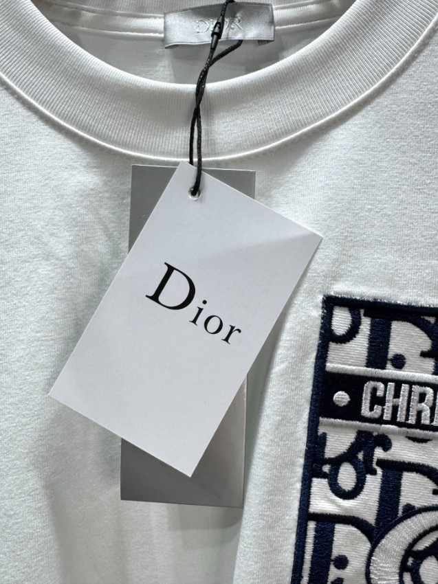 ディオール 格安 半袖Tシャツ ポケットモノグラムデザイン カジュアルスタイル 高評価_4
