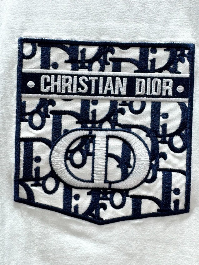 ディオール 格安 半袖Tシャツ ポケットモノグラムデザイン カジュアルスタイル 高評価_9