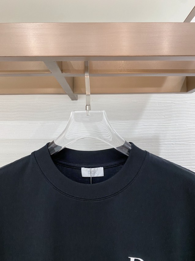 ディオール n級 ミニロゴTシャツ シンプルデザイン 上質コットン仕様 実店舗運営人気_4