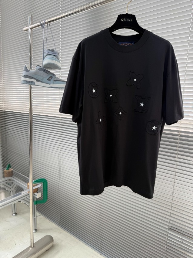 ルイヴィトン スーパーコピー モノグラムワッペン半袖Tシャツ 快適な着心地 高級レベル仕様 通気_7