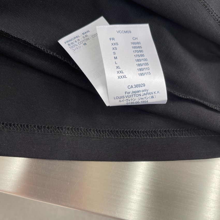 ルイヴィトン 本物級コピー ワッペンデザイン半袖Tシャツ 通気 発送保証_4