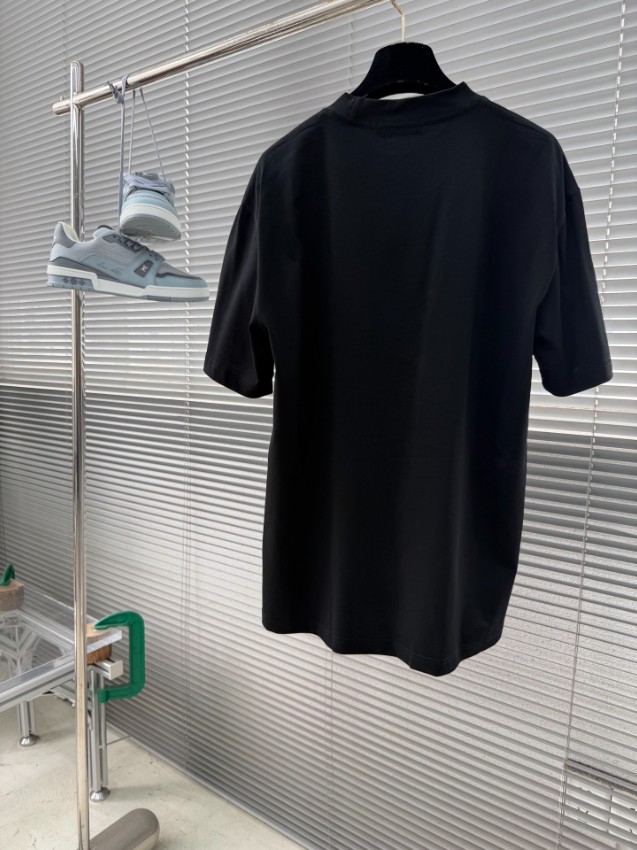 ルイヴィトン 本物級コピー ワッペンデザイン半袖Tシャツ 通気 発送保証_6
