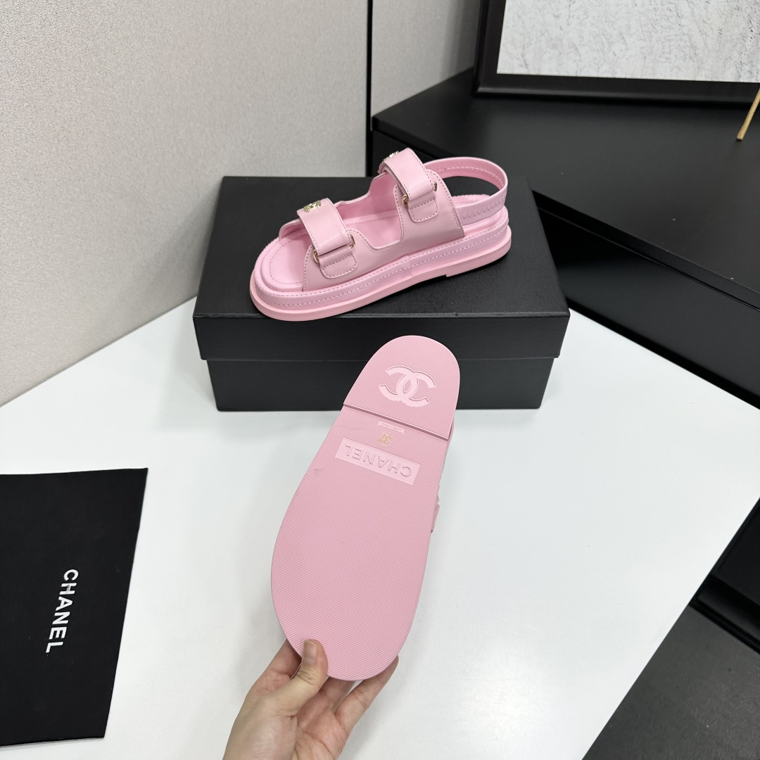 シャネル n級 スポーツサンダル ピンクカラー仕様 数量限定入荷_3