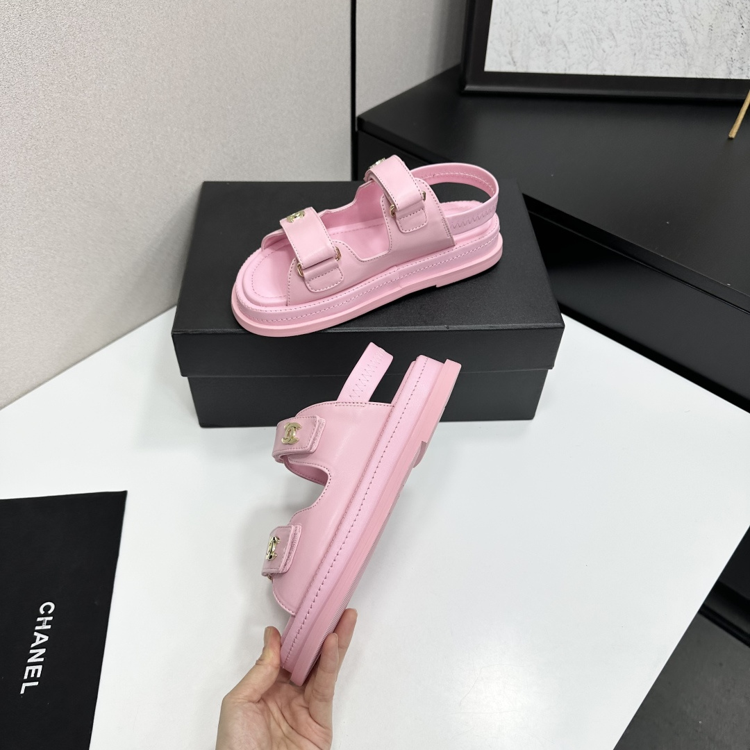 シャネル n級 スポーツサンダル ピンクカラー仕様 数量限定入荷_6