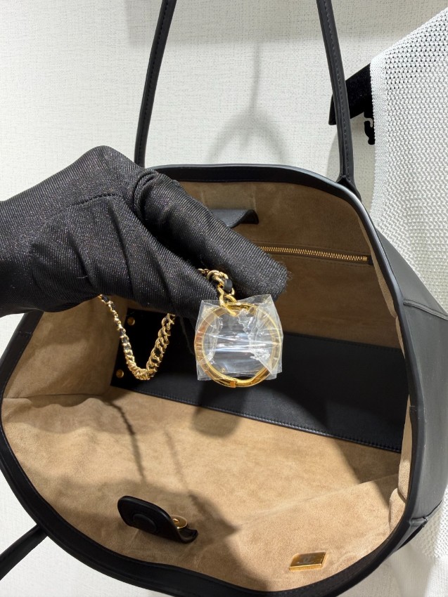 シャネル ハイブランド トートバッグ レザーハンドバッグ ゴールド金具仕様 口コミ多数_5