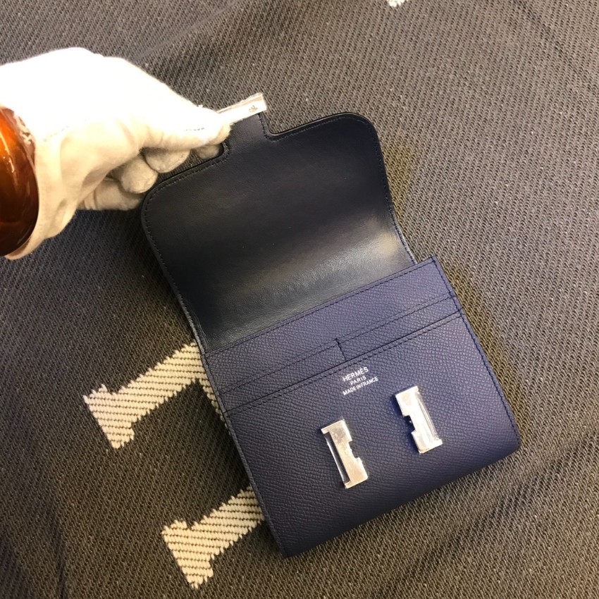 エルメス n級 コンパクトレザーウォレット シルバー金具仕様 高品質 確実に届く 人気定番_2
