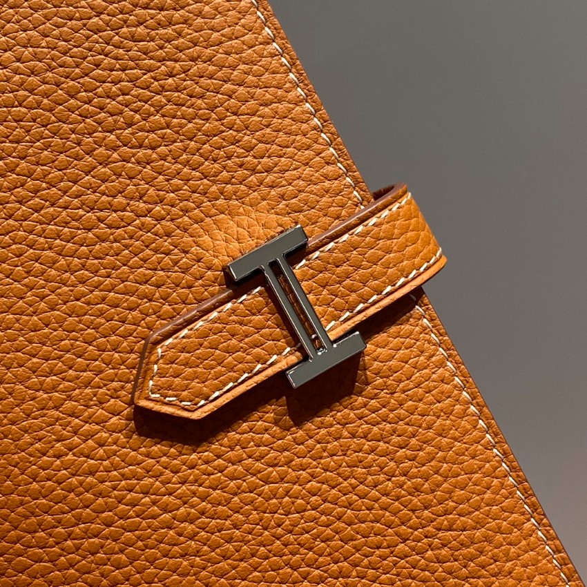 エルメス スーパーコピー ベアン長財布 シルバーH金具 レザー仕様 高級感仕上げ_6