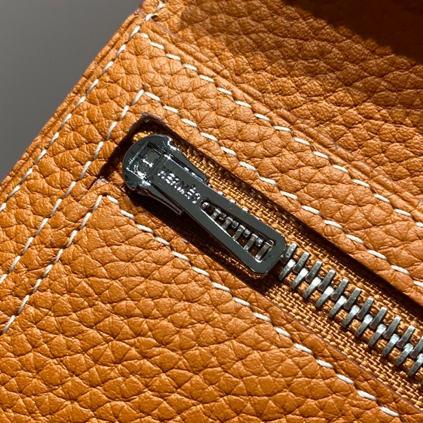 エルメス スーパーコピー ベアン長財布 シルバーH金具 レザー仕様 高級感仕上げ_8