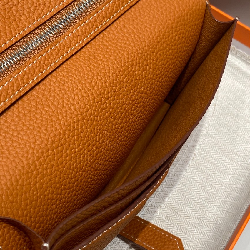 エルメス スーパーコピー ベアン長財布 シルバーH金具 レザー仕様 高級感仕上げ_7