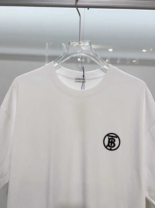 バーバリー ハイブランド ワンポイント半袖Tシャツ 通気 高品質_4