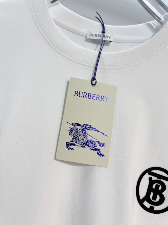バーバリー ハイブランド ワンポイント半袖Tシャツ 通気 高品質_5