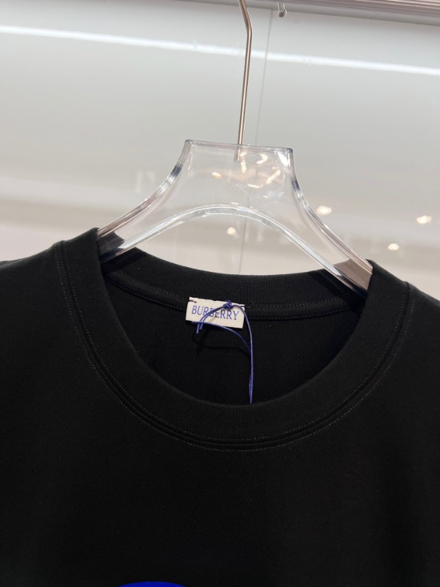バーバリー スーパーコピー ロゴプリント半袖Tシャツ シンプルデザイン 発送保証_6