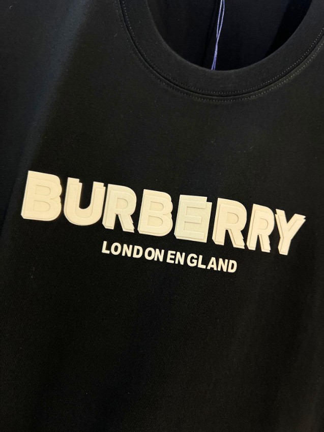 バーバリー n級 ロゴ半袖Tシャツ 快適な着心地 確実に届く_5