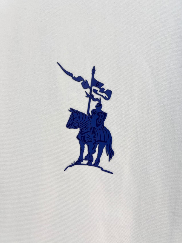 バーバリー 本物級コピー ワンポイント半袖Tシャツ 男女兼用 精密ディテール_5