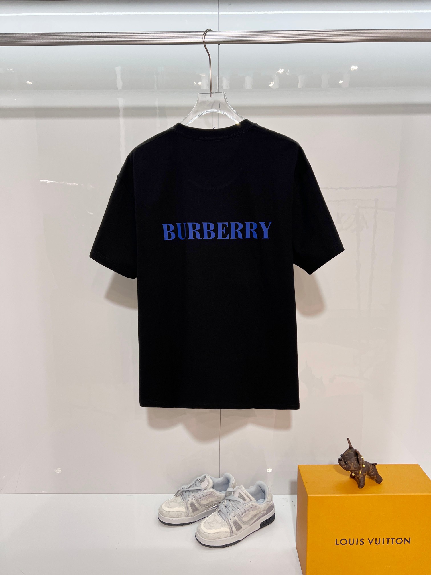 バーバリー スーパーコピー ワンポイント半袖Tシャツ 通気 ノベルティ付き_4
