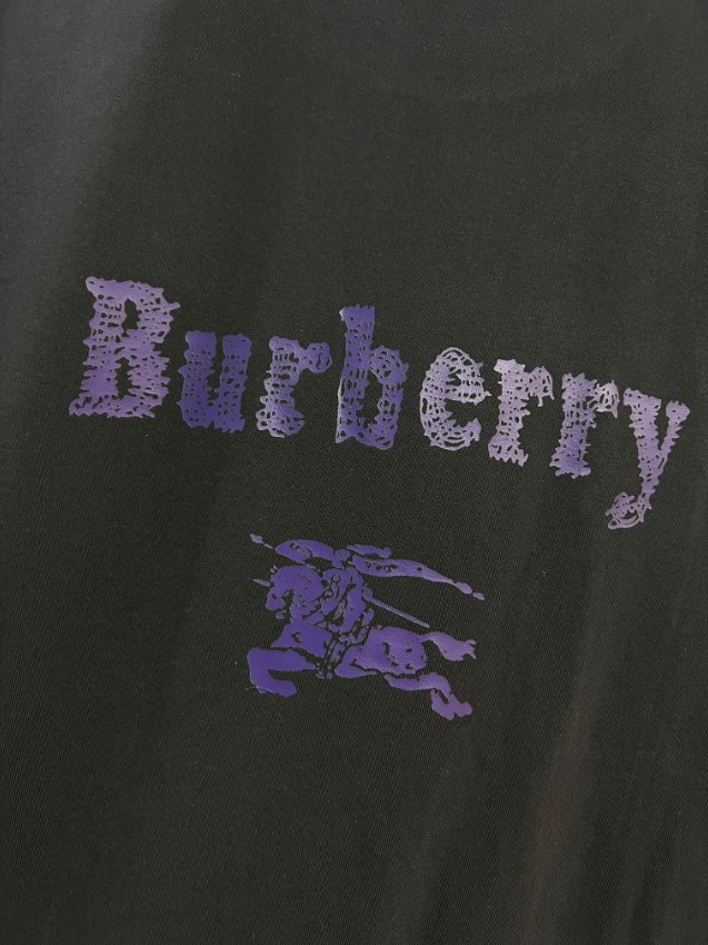 バーバリー n級 ロゴプリント半袖Tシャツ ミニマルデザイン 定番_10