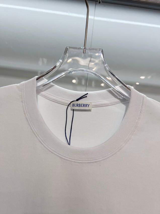 バーバリー ハイブランド ロゴ半袖Tシャツ シンプルスタイル 高評価_6