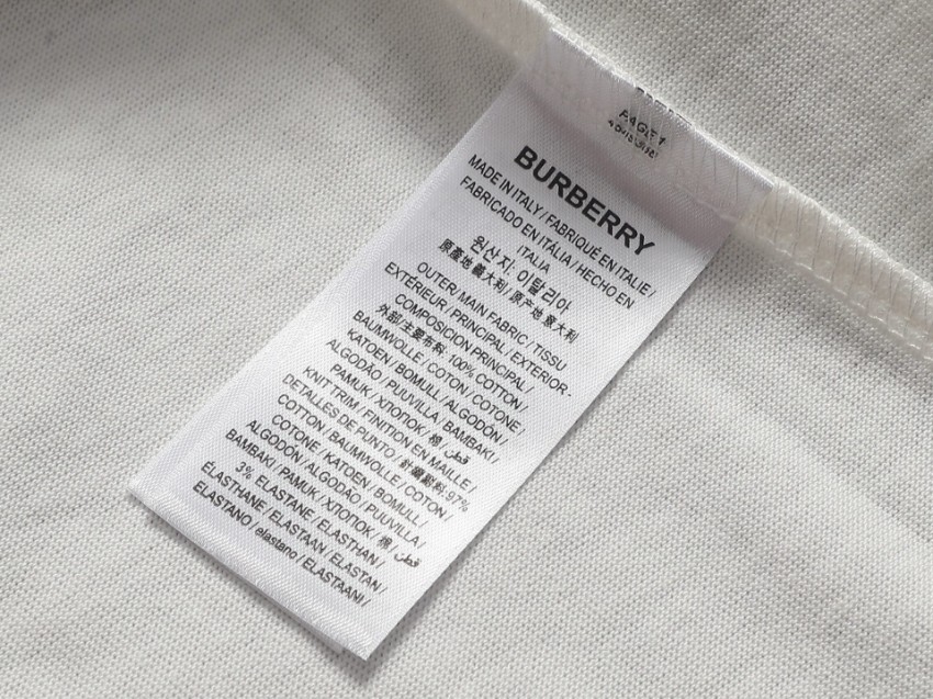 バーバリー n級 チェックポケット半袖Tシャツ クラシック仕様 実店舗運営_5