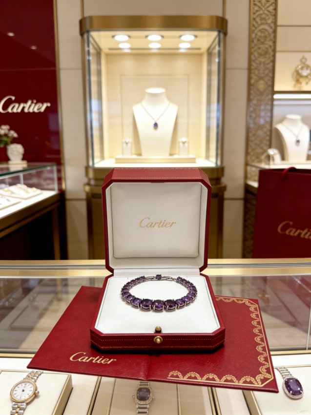 カルティエ n級 アメジストブレスレット ラグジュアリー仕様 実店舗運営_3