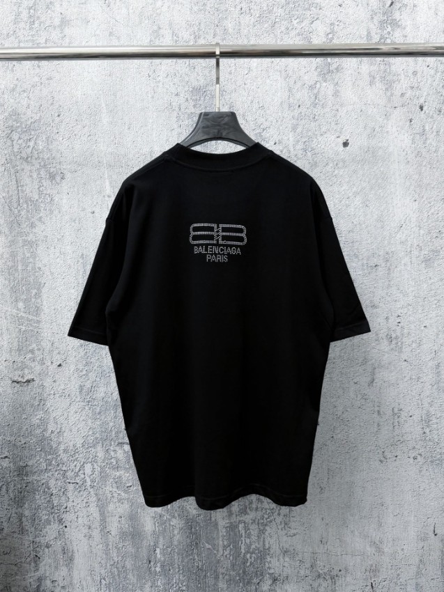 バレンシアガ スーパーコピー BBロゴTシャツ 半袖カットソー バックプリント 高品質_6