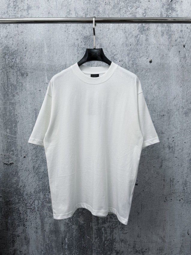 バレンシアガ ブランド コピー BBロゴTシャツ 半袖カットソー ホワイトカラー バックデザイン 口コミ多数_6
