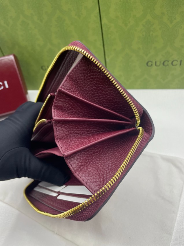 グッチ ブランド コピー GGロゴジップアラウンド長財布 レザーウォレット 圧倒的な再現度_8