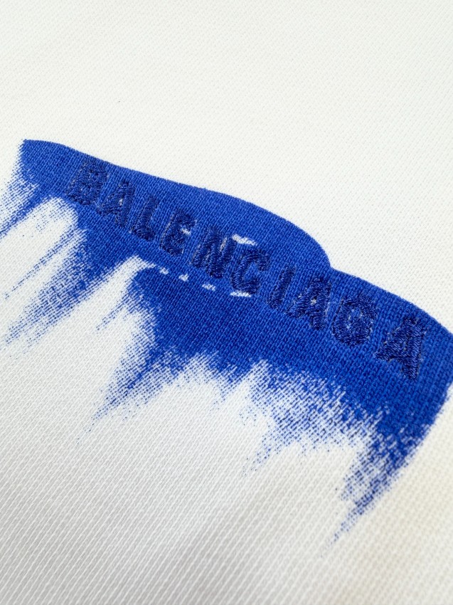 バレンシアガ 本物級コピー ロゴ刺繍スウェットショーツ ドローストリング仕様 シンプルデザイン ブランド代用_3