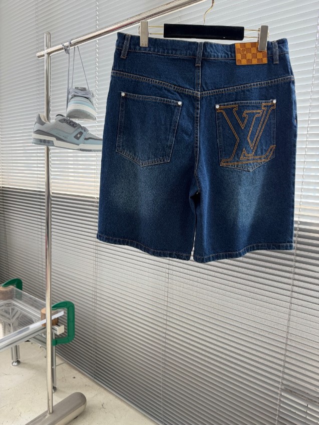 ルイヴィトン n級 デニムショートパンツ カジュアルシンプルデザイン 発送保証_7