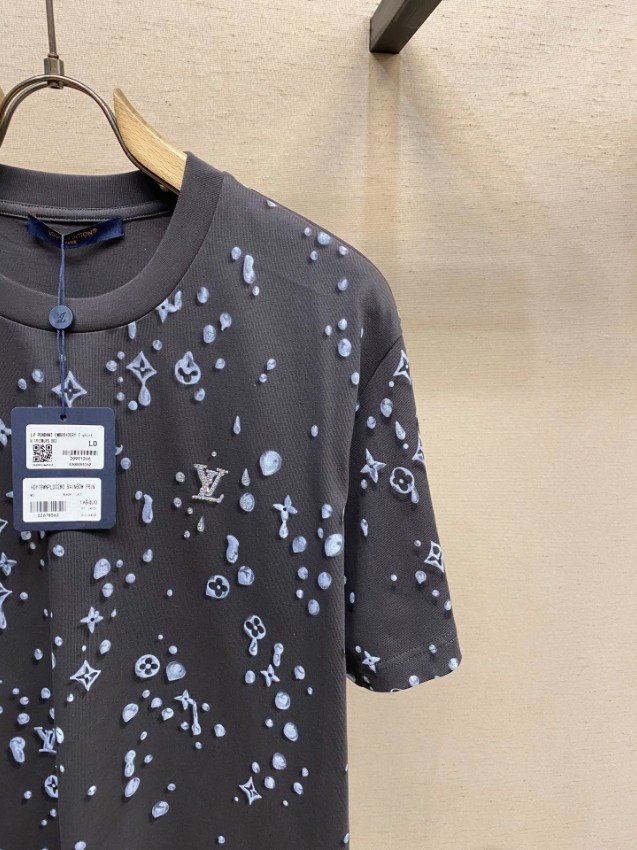 ルイヴィトン スーパーコピー プリントTシャツ モノグラム総柄デザイン 快適な着心地_2