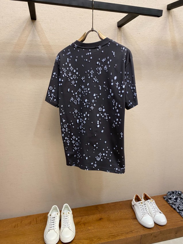 ルイヴィトン スーパーコピー プリントTシャツ モノグラム総柄デザイン 快適な着心地_7