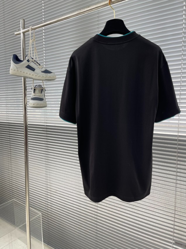 ルイヴィトン n級 半袖Tシャツ ミニLVロゴ シンプル設計 高級感仕上げ_2