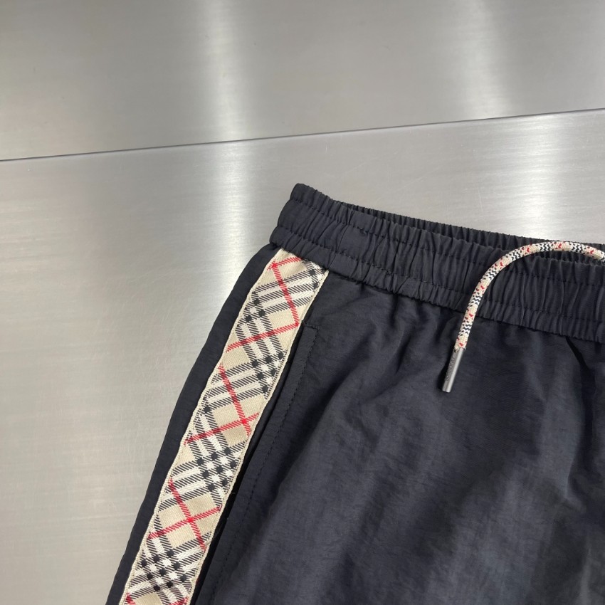 バーバリー ハイブランド ショートパンツ チェック切替デザイン リラックス仕様 激安_2