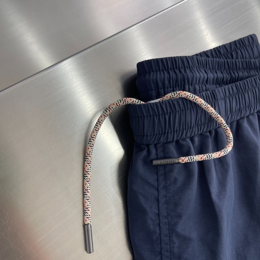 バーバリー 格安 ショートパンツ チェック切替デザイン リラックス仕様 高評価_3