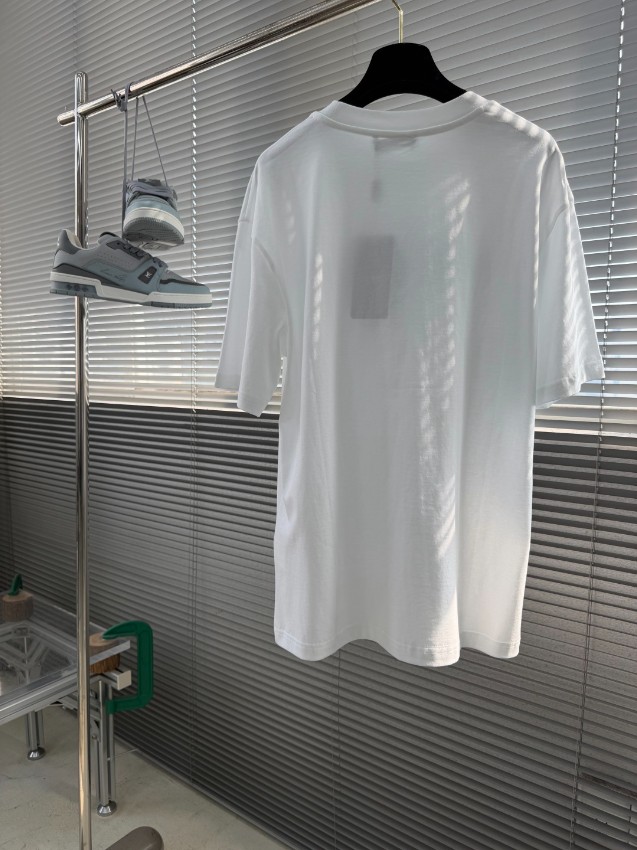 フェンディ 格安 ロゴ刺繍Tシャツ シンプルデザイン 高品質_6