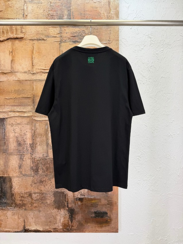 ロエベ ブランド コピー カエルプリント半袖Tシャツ ポップデザイン 高評価_4