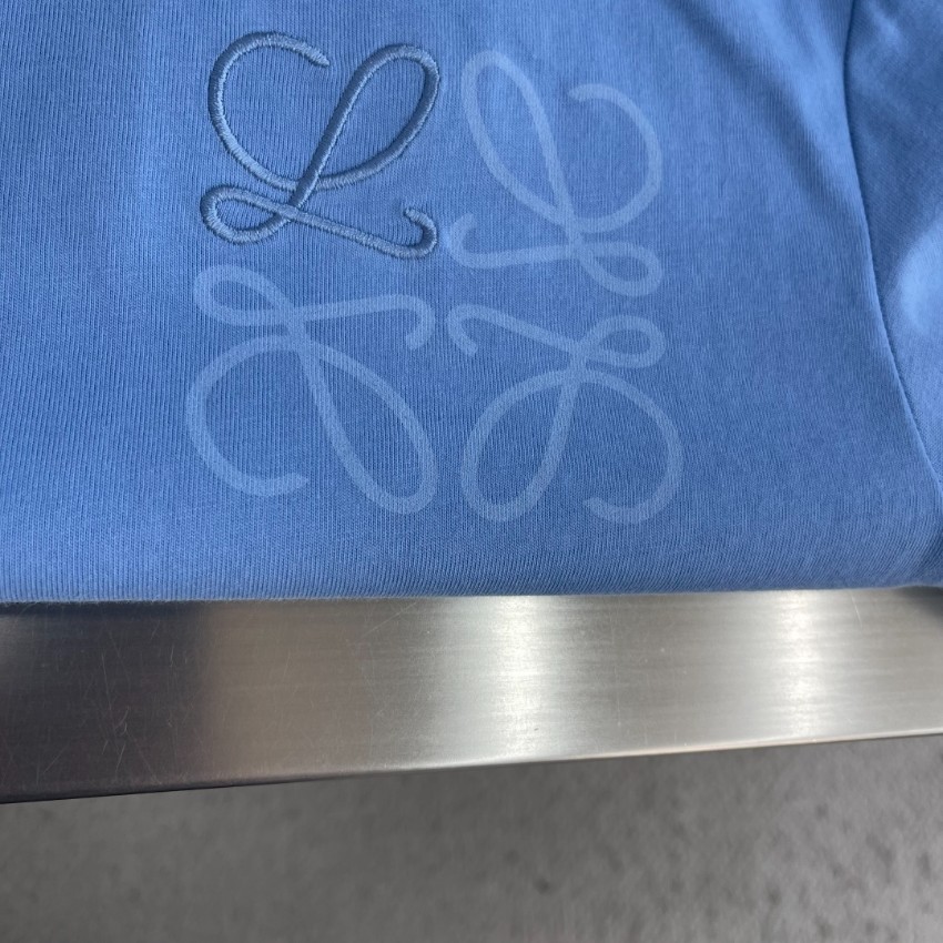 ロエベ 格安 アナグラムロゴ半袖Tシャツ シンプルデザイン 高品質_1
