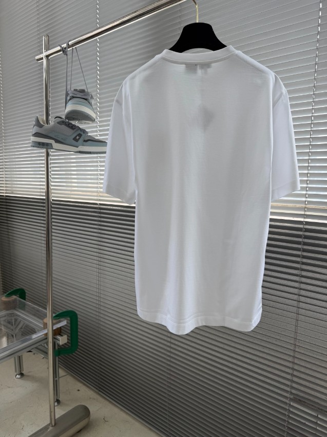 ロエベ n級 アナグラム刺繍Tシャツ 半袖ミニマルスタイル 激安_6