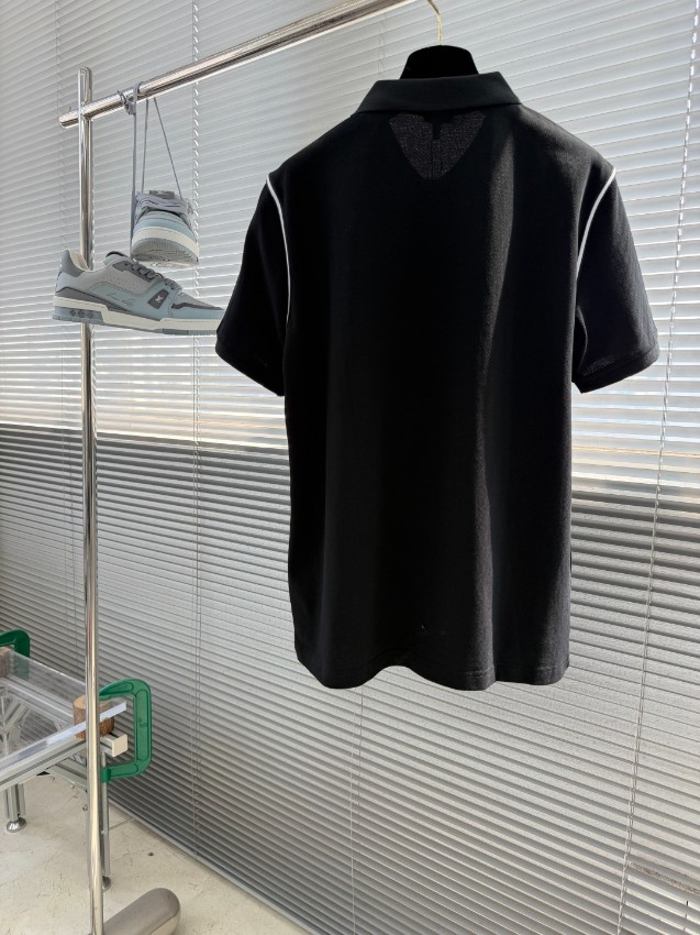 ロエベ 格安 アナグラム刺繍ポロシャツ 半袖スポーティデザイン 高品質_6